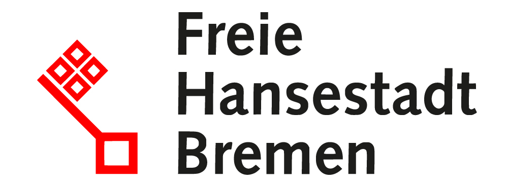Logo der Freien Hansestadt Bremen mit stilisiertem Bremer Schlüssel