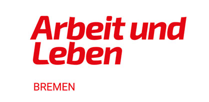 Logo mit Schriftzug: Arbeit und Leben Bremen