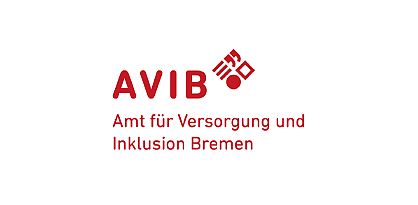 Logo mit Schriftzug: AVIB - Amt für Versorgung und Inklusion Bremen