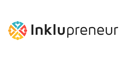 Logo mit Schriftzug: Inklupreneur