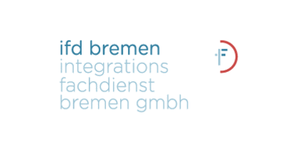 Logo mit Schriftzug: ifd bremen - integrationsfachdienst bremen gmbh - Logo