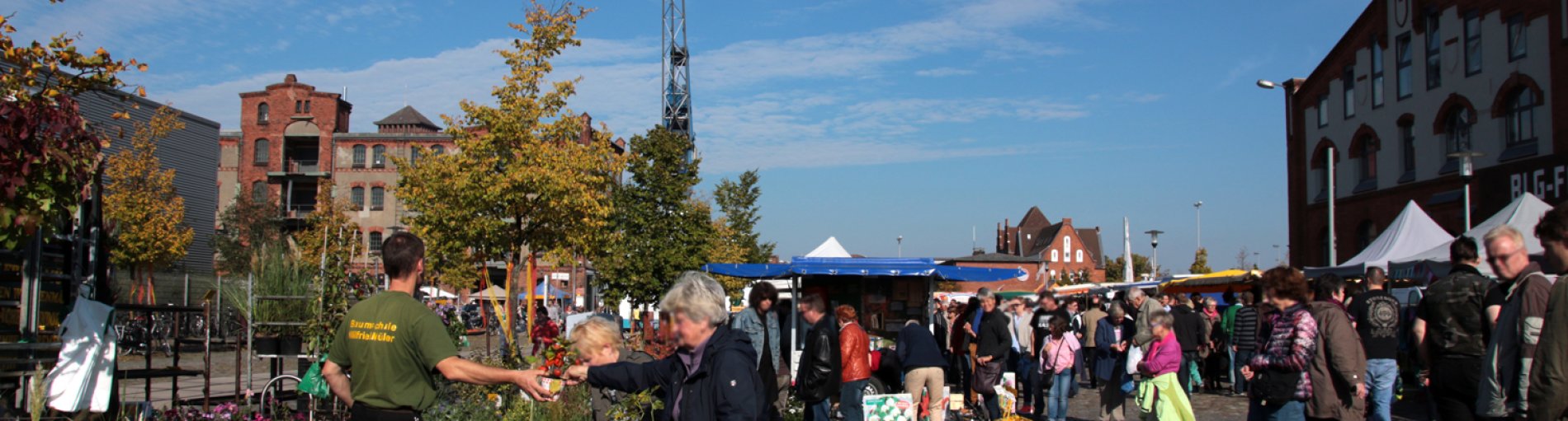 Herbstmarkt in der Überseestadt