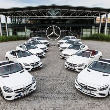 Zehn Modelle werden im Mercedes-Benz Werk Bremen gefertigt (Quelle: Daimler AG).