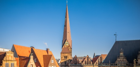 Das Foto zeigt die Unser Lieben Frauen Kirche in Bremen.