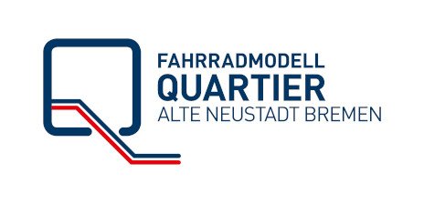 Logo des Fahrradmodellquartiers Alte Neustadt