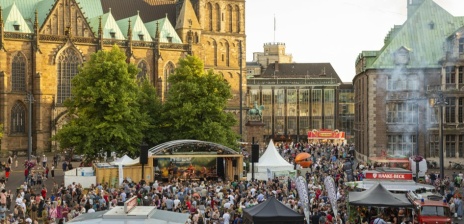 The HOEG City Summer Festival from above