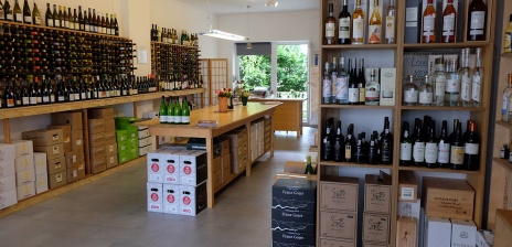 Lowin Weinhandel Innenansicht 