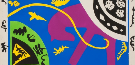 Bild von Henri Matisse: Das Pferd, die Kunstreiterin und der Clown.