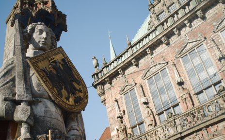 Roland und Rathaus von Bremen