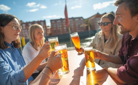 Biergarten an der Schlachte