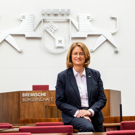 Antje Grotheer in der Bürgerschaft