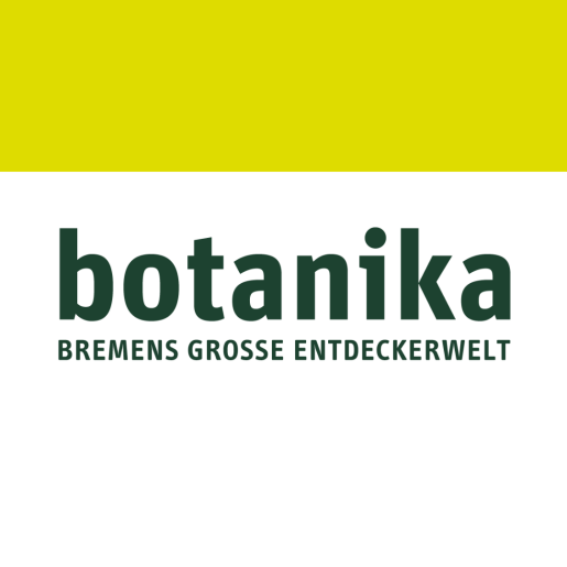 Logo der Botanika Bremen im Rahmen des Themenjahres "NATURlich Bremen 2025"
