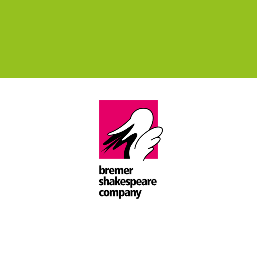 Logo der Bremer Shakespeare Company im Rahmen des Themenjahres "NATURlich Bremen 2025
