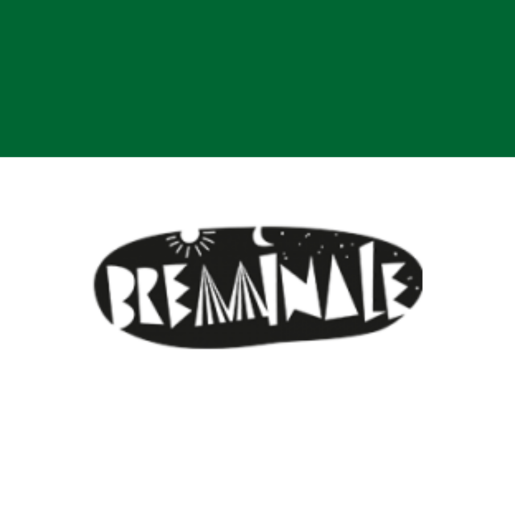 Logo der Breminale im Rahmen des Themenjahres "NATURlich Bremen 2025"