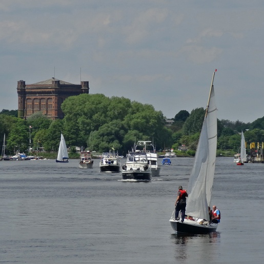 Wassersport auf der Weser