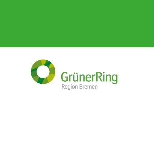 Logo des Grünen Rings im Rahmen des Themenjahres "NATURlich Bremen 2025"