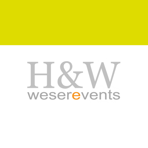 Logo von H&W weserevents im Rahmen des Themenjahres "NATURlich Bremen 2025"
