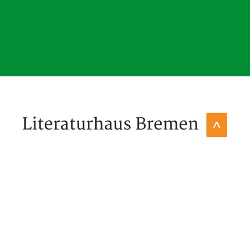 Logo des Literaturhaus Bremen im Rahmen des Themenjahres "NATURlich Bremen 2025"