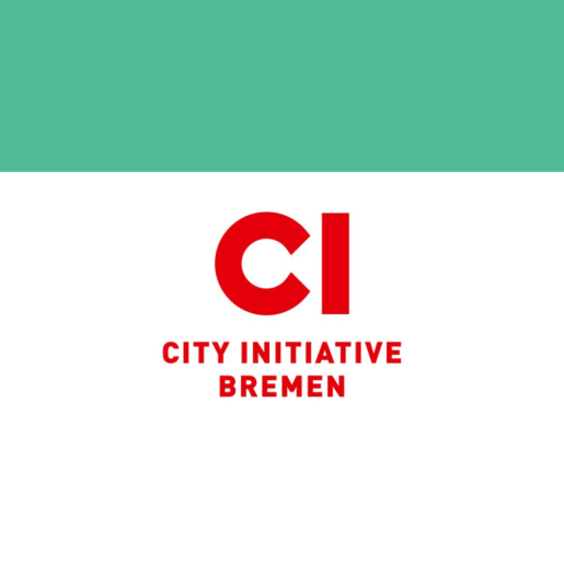 Logo CityInitiative Bremen Werbung e.V. als Partner des Themenjahres 2024