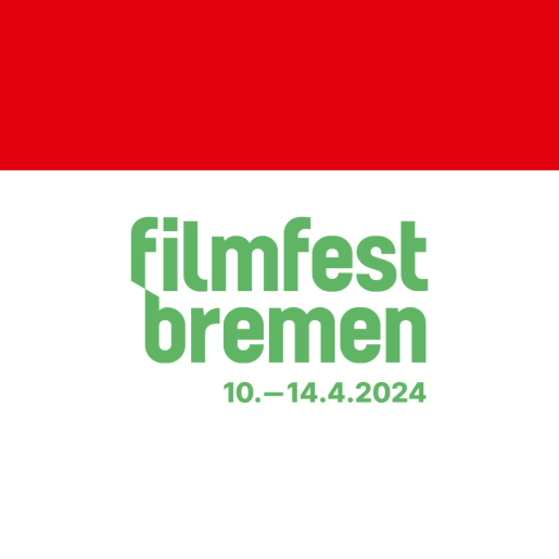 Logo des Filmfestes Bremen im Rahmen des Themenjahres Fahrradja! 2024