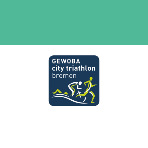 Logo des GEWOBA City Triathlon im Rahmen des Themenjahres Fahrradja! 2024