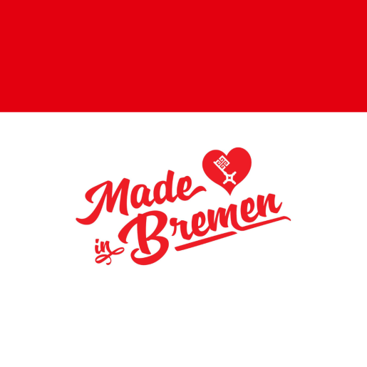 Logo von Made in Bremen im Rahmen des Themenjahres Fahrradja! 2024