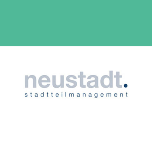Logo Neustadt Stadtteilmanagement e. V. als Partner des Themenjahres 2024