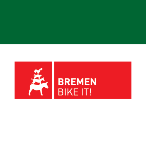 Logo des Projektes Bike It der WFB Bremen im Rahmen des Themenjahres Naturlich Bremen 2025