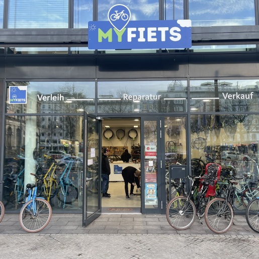 MyFiets Ladengeschäft am Hauptbahnhof Bremen