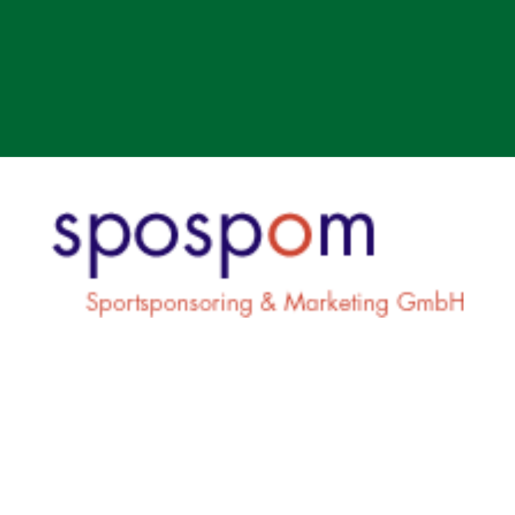 Logo der Spospom GmbH im Rahmen des Themenjahres "NATURlich Bremen 2025"