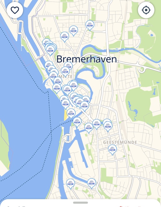 Bike Citizens App Kulturlayer Bremerhaven 2024 Screenshot
