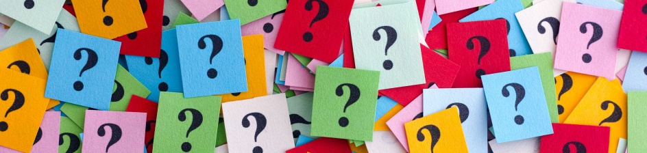 Many questionmarks