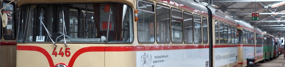 Historical tram in Bremen