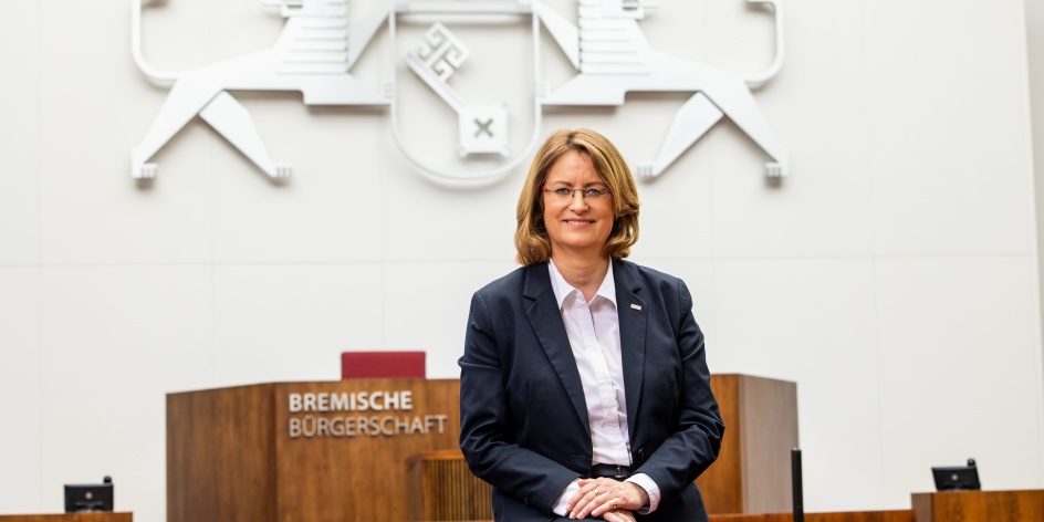Antje Grotheer in der Bürgerschaft