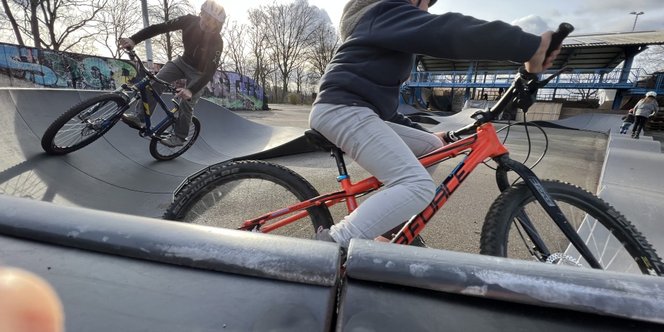 Bike It Pumptrack im Sportgarten Feb 2023