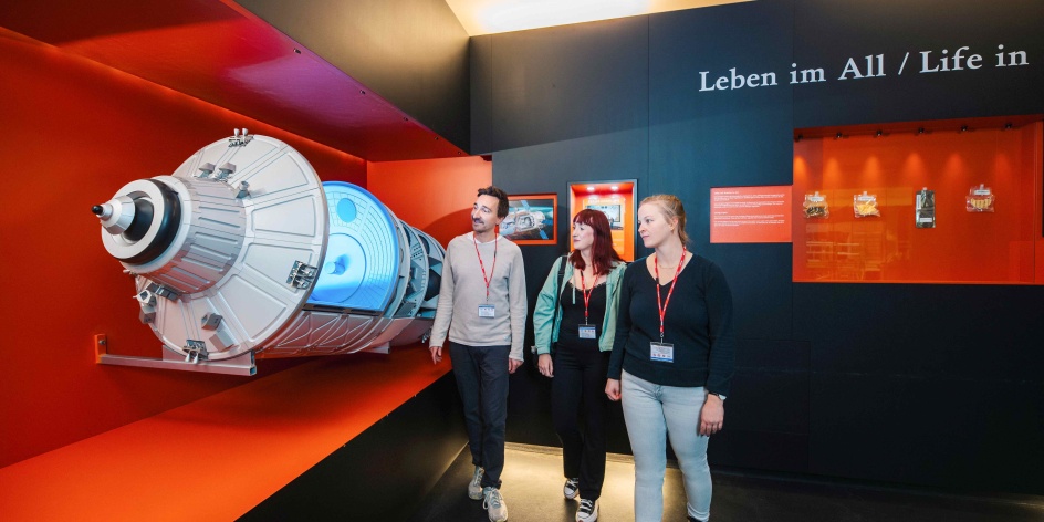 Raumfahrtführung bei Airbus