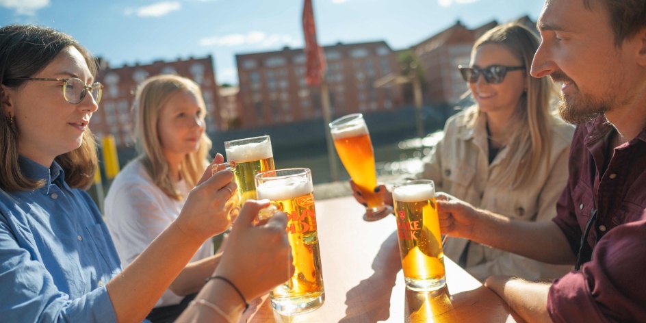 Biergarten an der Schlachte