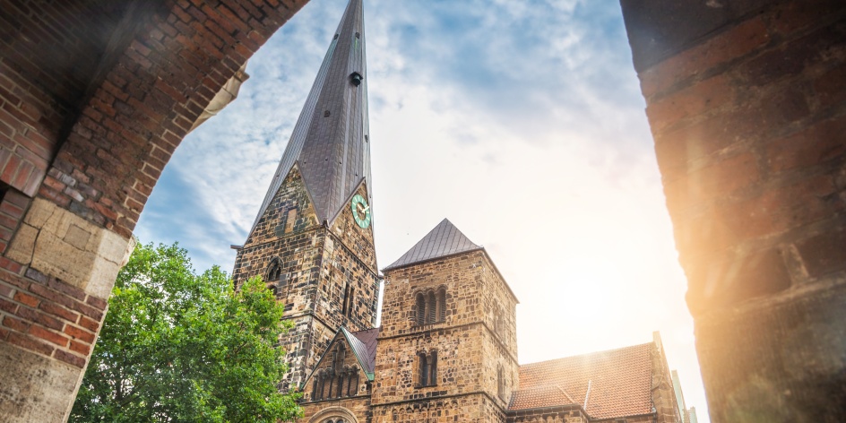 Das Foto zeigt die Unser Lieben Frauen Kirche in Bremen.