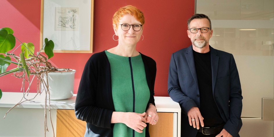Das EAA-Team in Bremen: Katharina Lammers und Michael Rockstein
