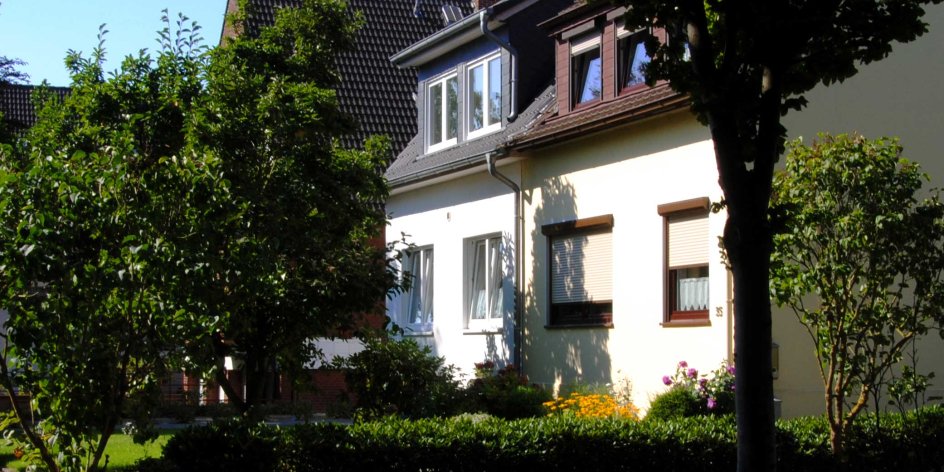 Ein Wohnhaus im Ortsteil Sodenmatt