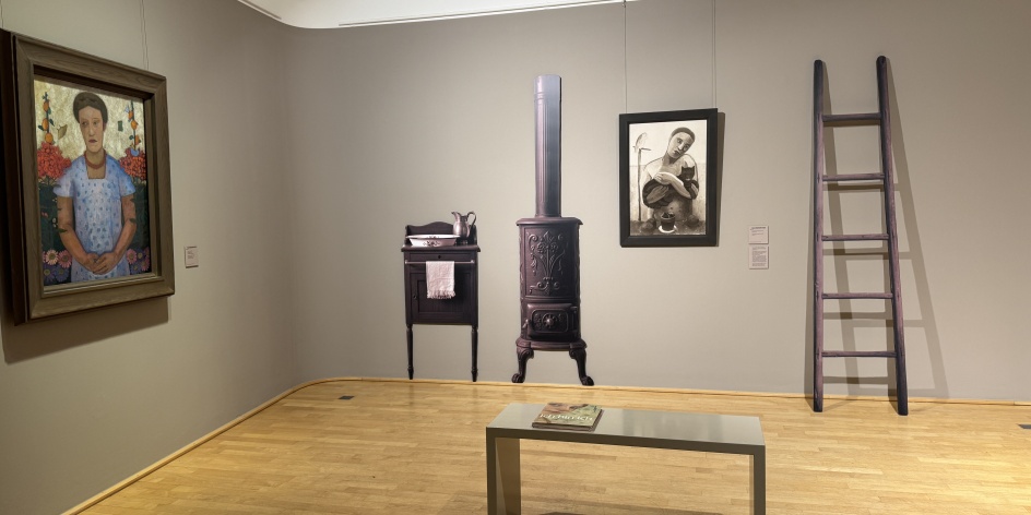 Museumsraum mit Bildern Paula Modersohn-Becker