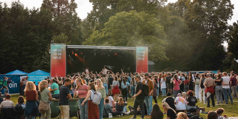 Bühne des Horn to be wild Festivals