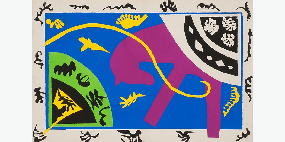 Bild von Henri Matisse: Das Pferd, die Kunstreiterin und der Clown.