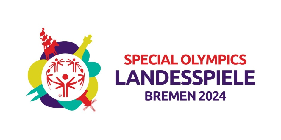 Logo mit Schriftzug: Special Olympics Landesspiele Bremen 2024