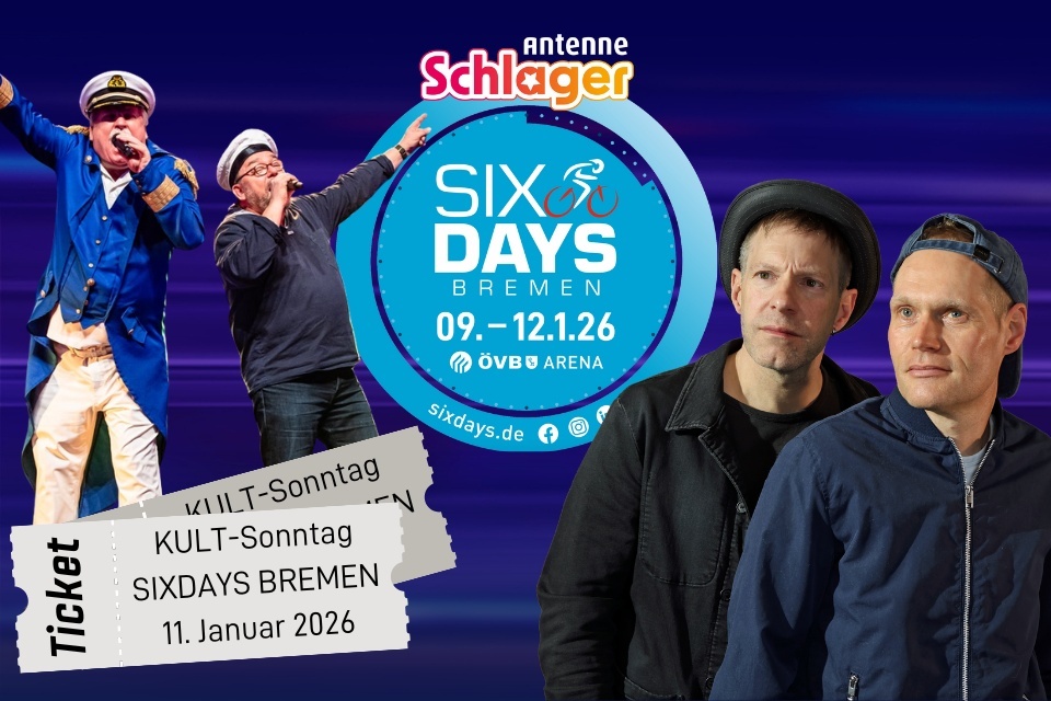 2 Tickets für den Kult-Sonntag mit Plakat.