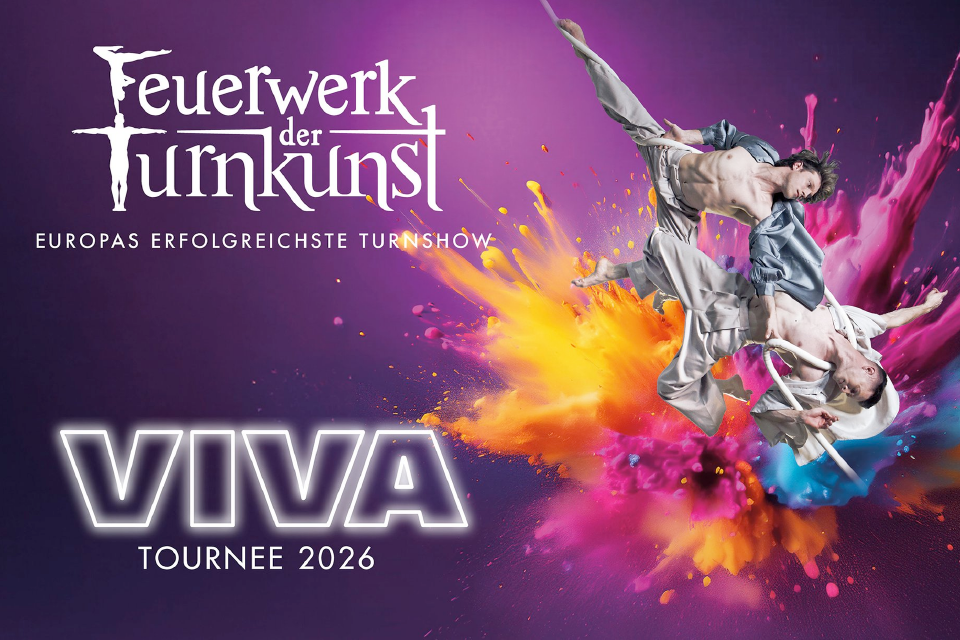 Gewinn von Feuerwerk der Turnkunst.