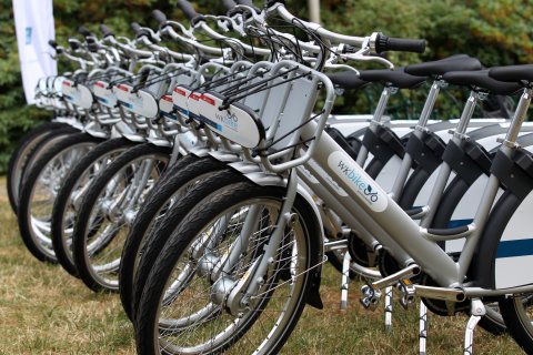 Das neue WK-Bike wurde auf dem Sommerfest präsentiert.