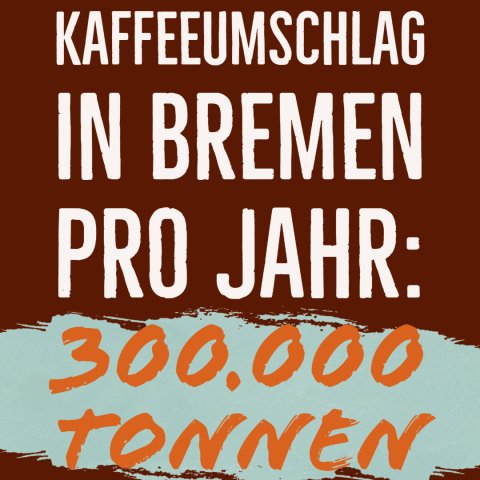 Kaffeefakt: Jährlich werden in Bremen 200.000 Rohkaffee umgeschlagen