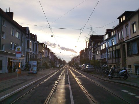 Straße in Bremen