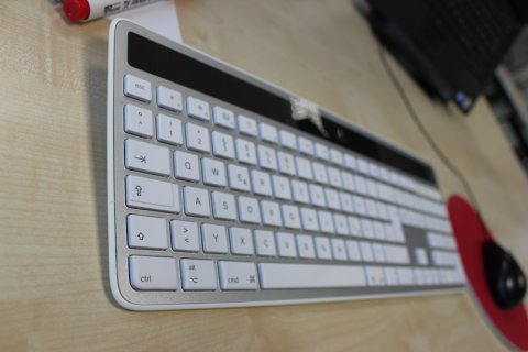 Computertastatur und Maus